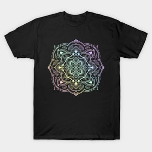 Pastel Rainbow Mandala T-Shirt